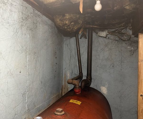 furnace oil burner puff back